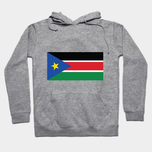 South Sudan Hoodie by Wickedcartoons